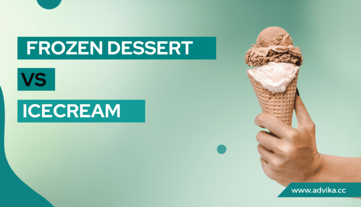 frozen dessert vs icecream