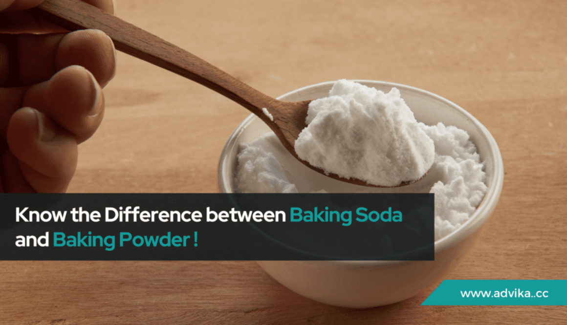 Baking Soda & Baking Powder Difference
